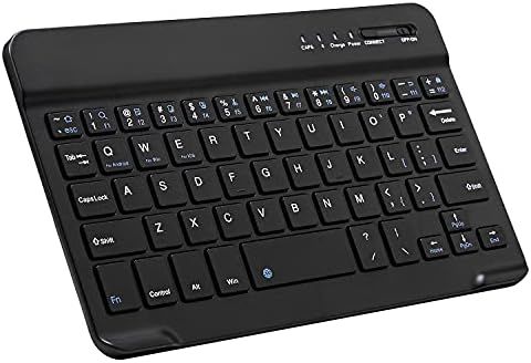 Ultra-Slim Bluetooth Keyboard Portable Mini Wireless Keyboard Rechargeable for Apple iPad iPhone ... | Amazon (US)
