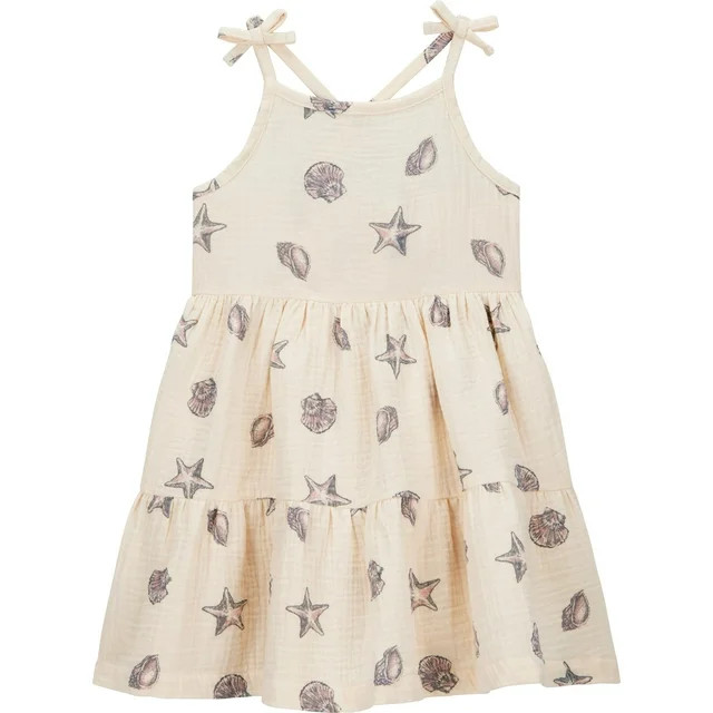 Carter's Child of Mine Baby and Toddler Girl Dress, Sizes 12M-5T | Walmart (US)