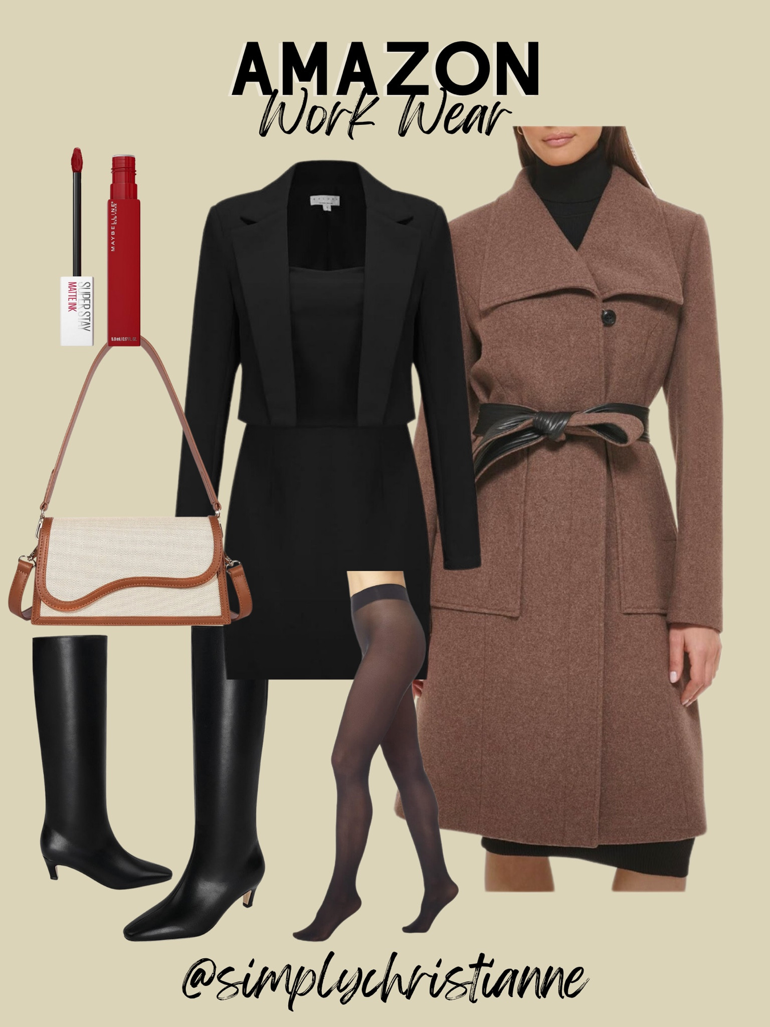 Work outfit, office outfit, amazon finds, Winter outfit 

#LTKstyletip #LTKSeasonal #LTKworkwear