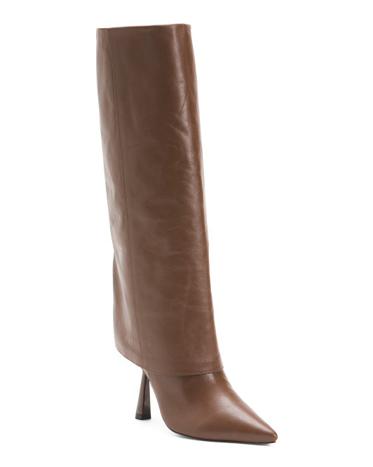 Made In Brazil Martine Tall Shaft Heeled Boots | TJ Maxx