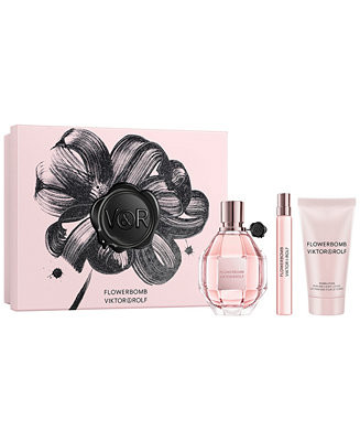 Flowerbomb 3-Pc. Eau De Parfum Gift Set with Body Lotion | Macy's