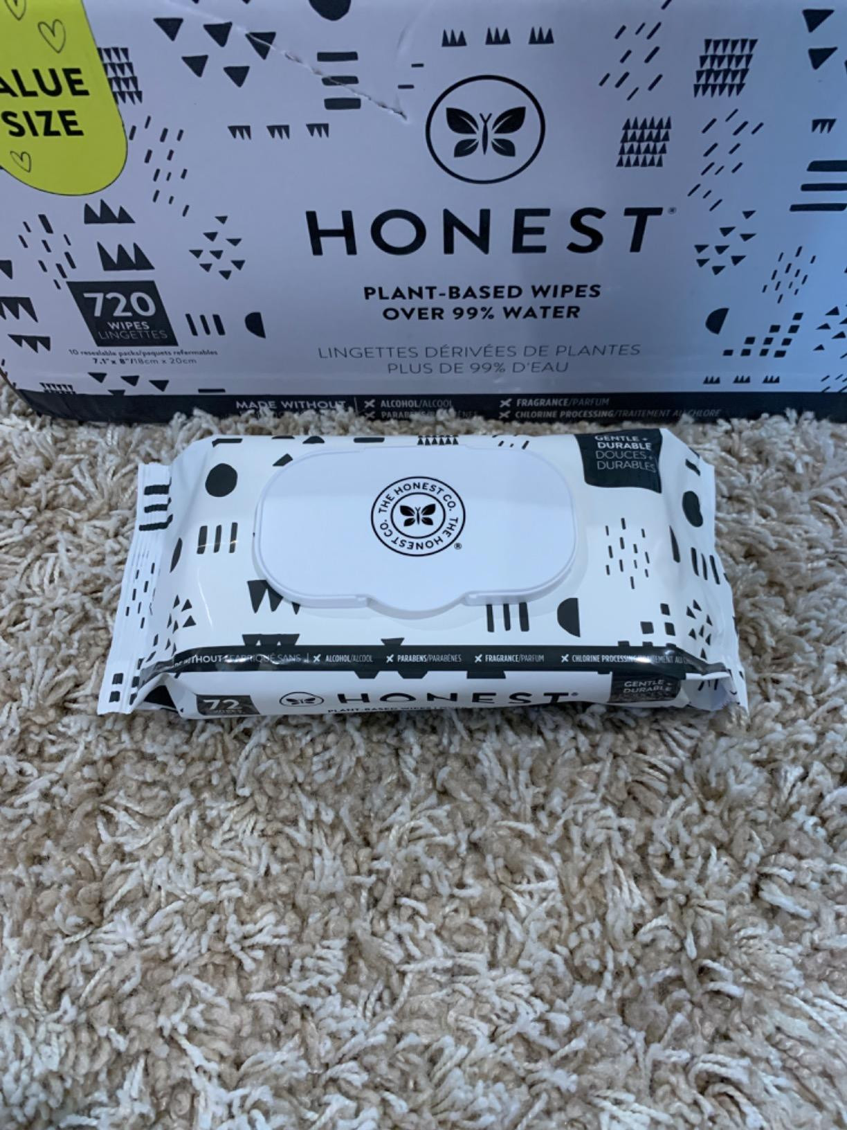 The Honest Company Clean Conscious Multi-Use Wipes | Hypoallergenic + Unscented for Sensitive Ski... | Amazon (US)
