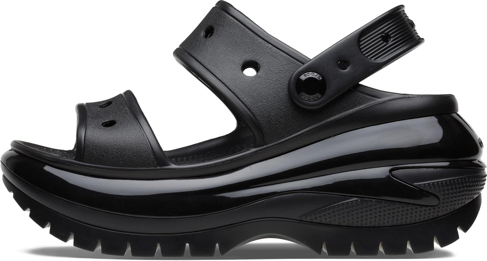 Crocs Unisex Classic Mega Crush Platform Sandals Wedge | Amazon (US)