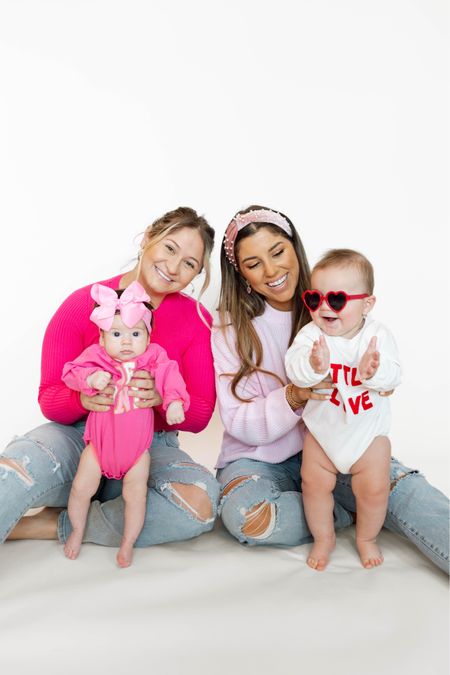 Name something better than a Valentine’s photoshoot with your bestie and our babies… I’ll wait 😍🩷 #WalmartPartner #WalmartFashion @WalmartFashion

#LTKfamily #LTKbaby #LTKSeasonal