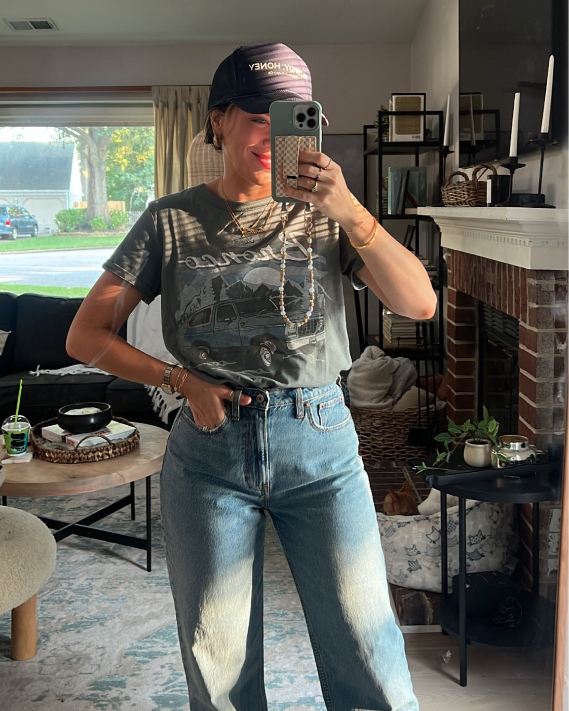 In small target graphic tee and 25 regular curve love Abercrombie denim! I’m 5’3@

#LTKstyletip #LTKunder50 #LTKSeasonal