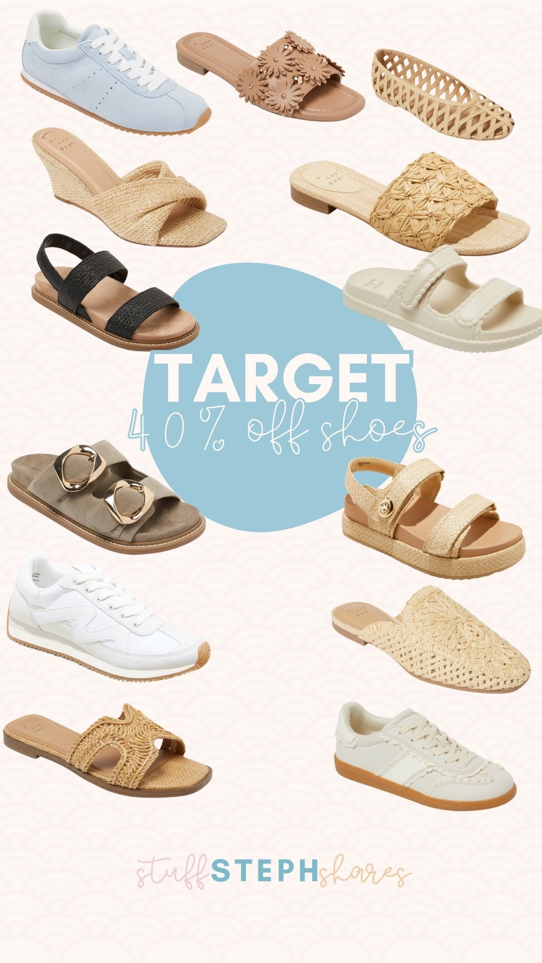 Target shoes on sale 40% off!! 

#LTKMidsize #LTKSeasonal #LTKSaleAlert