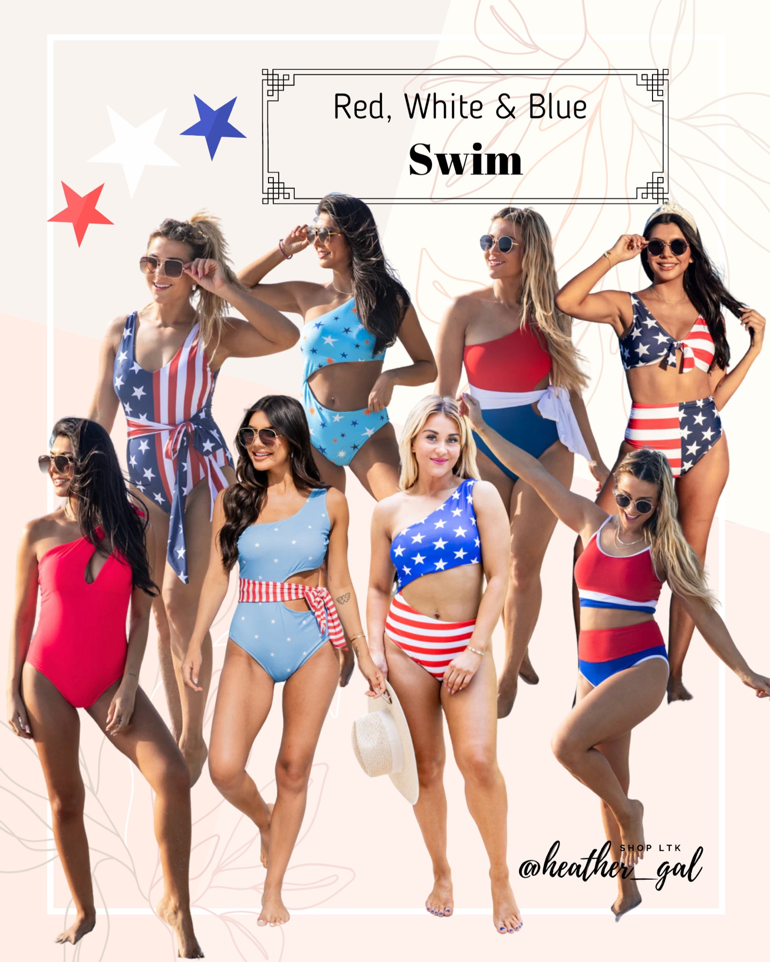 Red, White & Blue Bathing Suits! 🇺🇸

American flag bathing suits, red white and blue swim, Fourth of July outfit, Fourth of July bathing suit, summer vacation swim, Stars and Stripes 

#LTKswim #LTKunder50 #LTKtravel