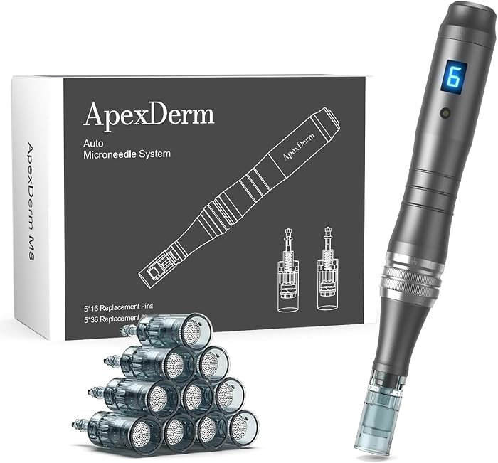Dr Pen M8 Microneedle Pen for Home Use - 0.25mm Dr pen M8 Mcroneeding Derma Roller Pen for Women Men - Micro Needle Roller Pen for Skin Tools | Amazon (US)