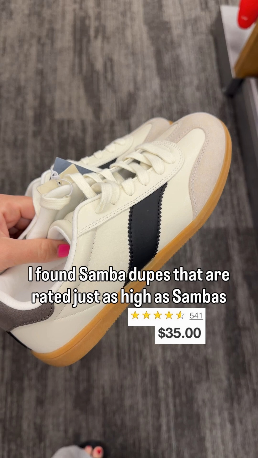 I found the perfect Samba dupes for $35 and honestly… the reviews are just as good as the real thing. Same classic look, way less financial regret. I love a good dupe. But finding a dupe that’s actually high quality, highly rated, AND gives the same vibe as the designer version? That’s my love language. 

#sambas #sambarunners #sambasneakers #affordablefashion

#LTKstyletip #LTKshoes #LTKfitness
