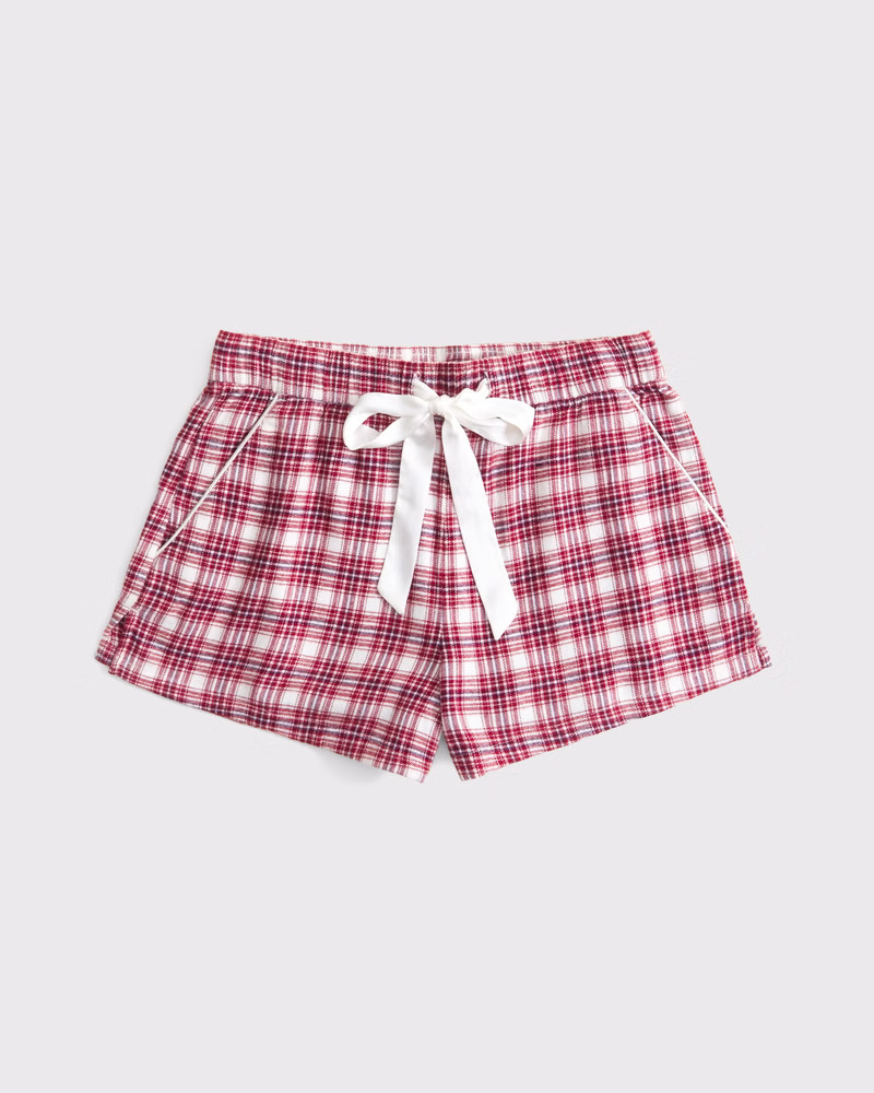Flannel Sleep Short | Abercrombie & Fitch (US)