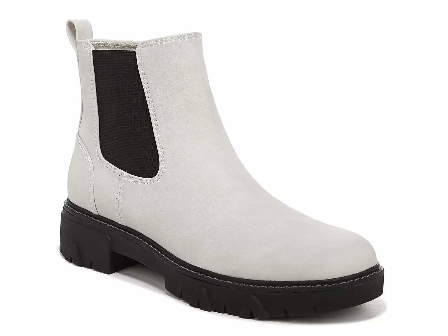 Dr. Scholl's Heyya Chelsea Boot | Women's | White | Size 9.5 | Boots | Block | Bootie | Chelsea | Lu | DSW