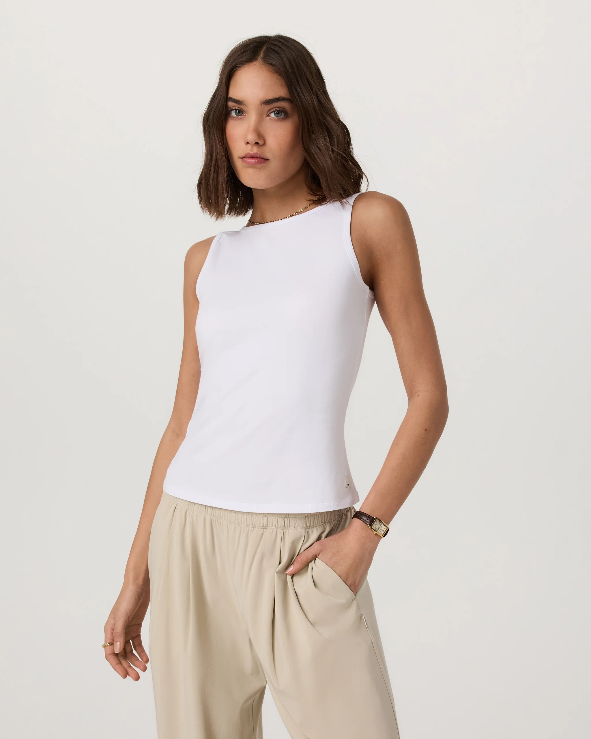 Tuvalu Scoop Back Tank | Vuori Clothing (US & Canada)