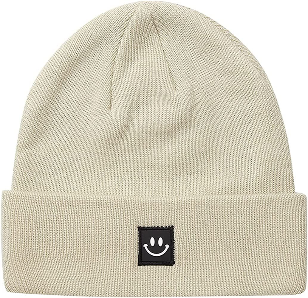 MaxNova Knit Beanie Hat with Smile Face for Men/Women | Amazon (US)