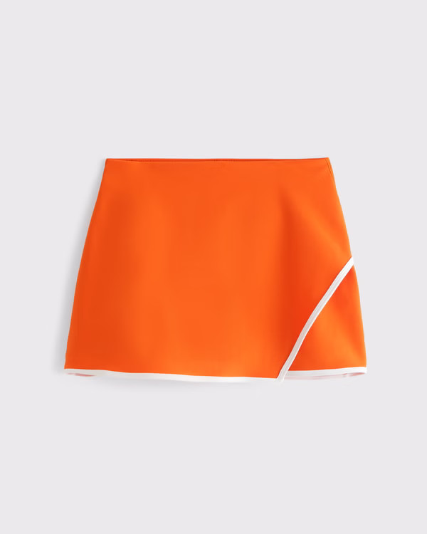 YPB sculptLUX Lined Wrap Skirt | Abercrombie & Fitch (US)