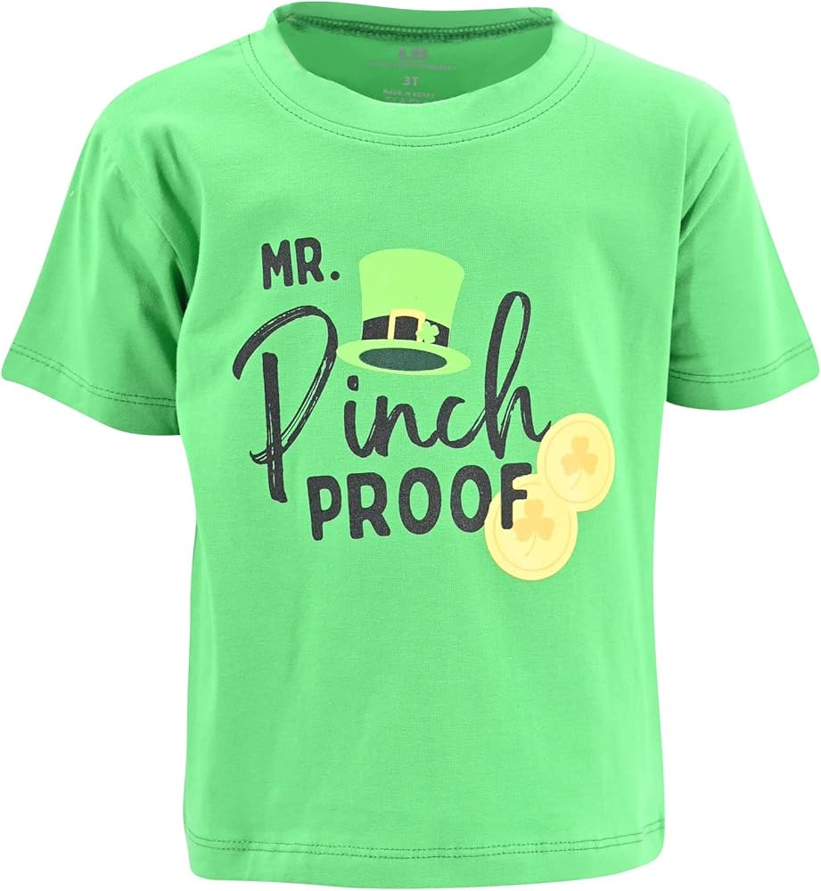 Boys Short Sleeve Funny Graphic Tees for Toddler to Big Kid | Amazon (US)