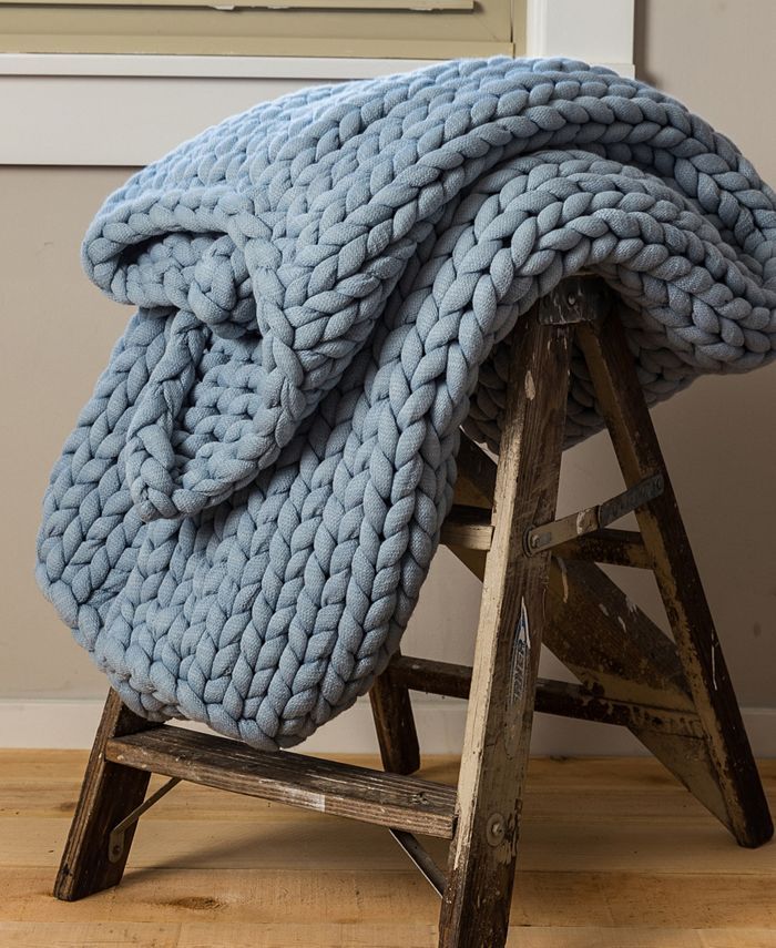 American Heritage Textiles Chunky Knit Throw, 40 | Macys (US)