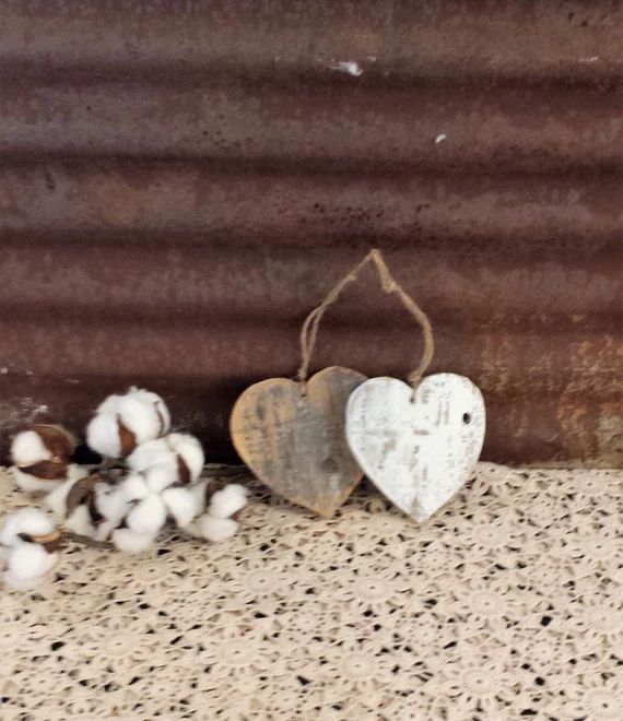 6 BUSINESS DAY wait before shipping Heart Ornament Shabby | Etsy | Etsy (US)