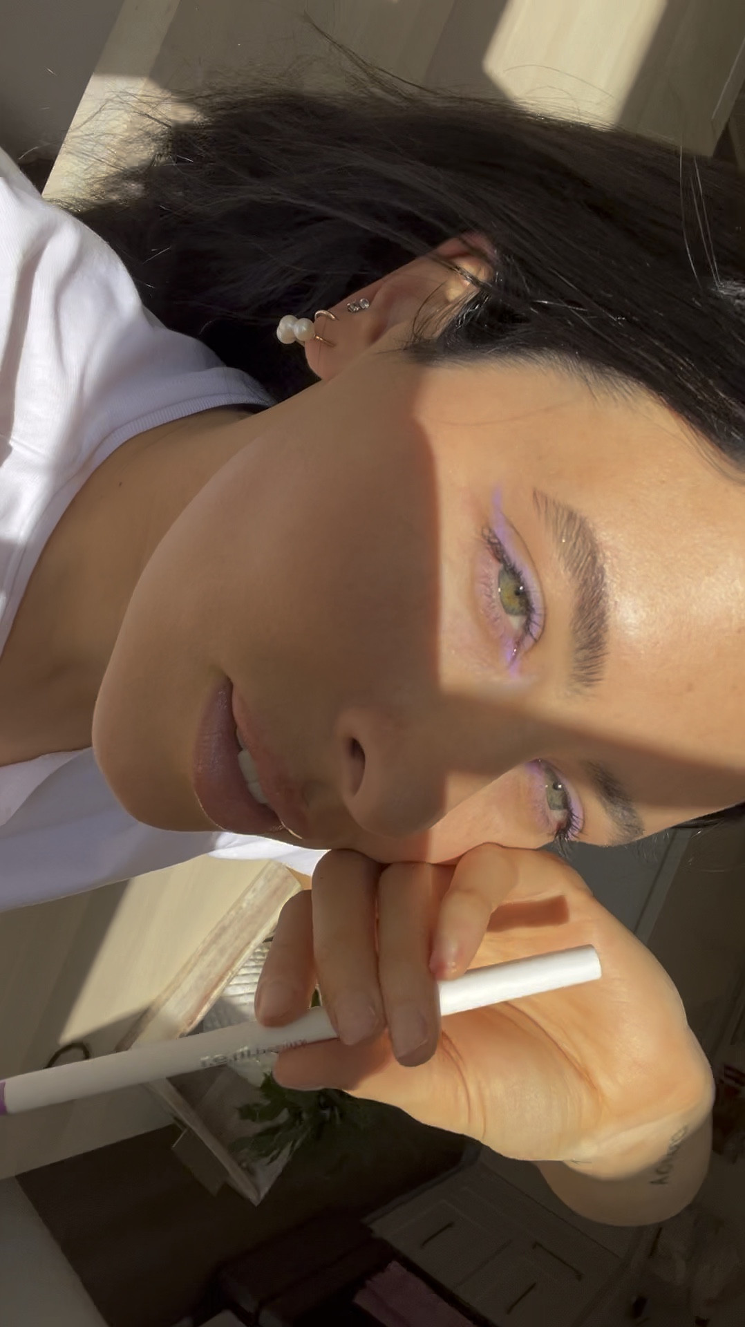 r. e. m. beauty #attheborderline gel eyeliner pencil in “far out” 🔮 ♡ ☼｡˚ 

#LTKBeauty #LTKVideo #LTKFindsUnder50