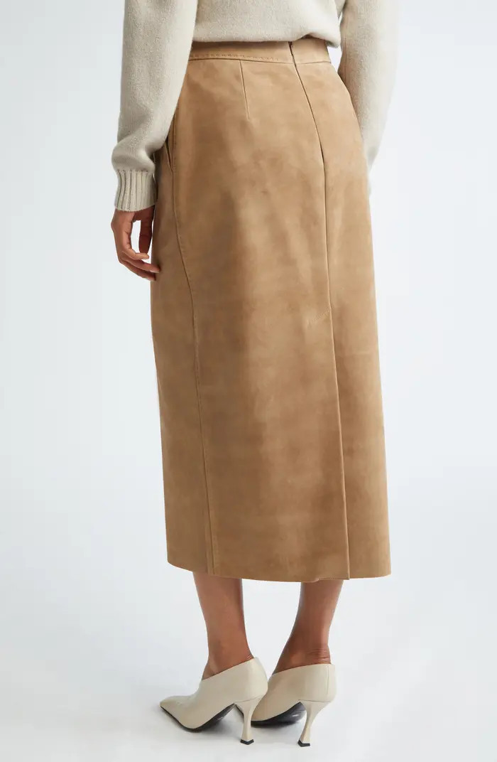 Calcio Suede Pencil Skirt | Nordstrom