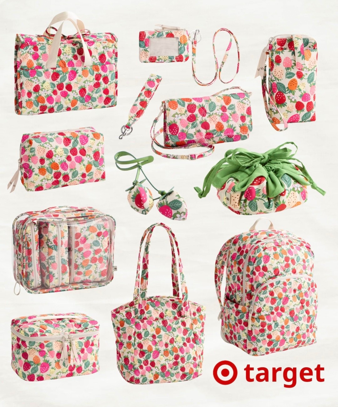 Shop Vera Bradley at Target! 🛍️✨

I’m absolutely loving this Strawberry print! 🍓 And even better, most styles are currently on major sale! 🙌🏻 

Such a perfect for summer! ☀️ They’d also make great Mother’s Day gifts!

Keywords: purse, backpack, bag, makeup bag, wristlet, pill case, tote, cosmetic bag, toiletry bag, hanging travel organizer, duffel, travel weekender bag, strap, wallet, flat iron cover, satchel, bag charm, deal alert
￼

#LTKMothersDay #LTKSaleAlert #LTKTravel