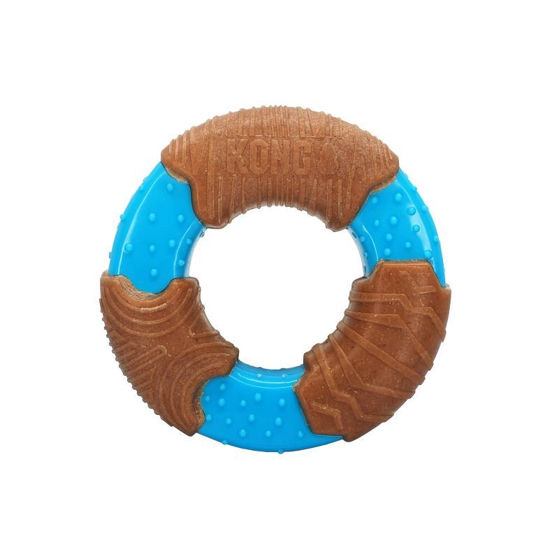 KONG Corestrength Bamboo Ring Dog Toy - Blue - S | Target