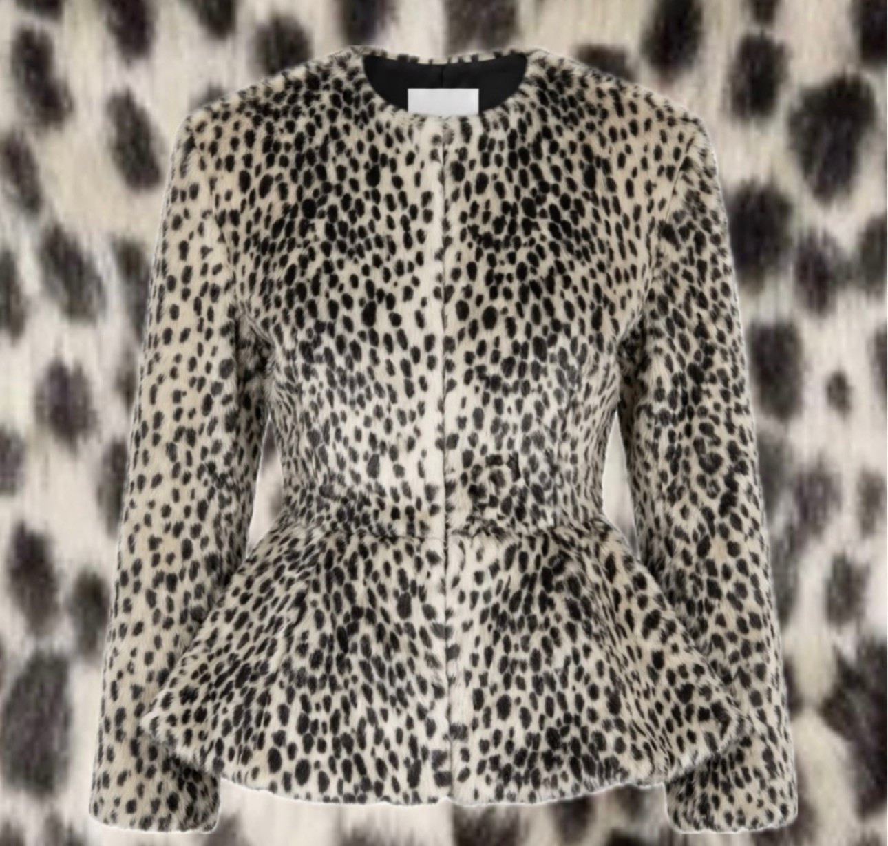 Another spotted Dalmatian jacket for your consideration! Adore the peplum on this one.

#LTKootd #LTKNYFW #LTKgrwm
