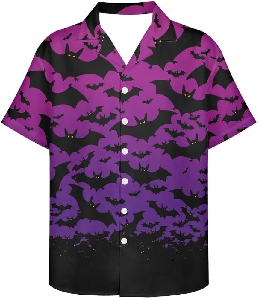 Men's Hawaiian Shirt Button Down Short Sleeves Trendy Regular Fit Shirts | Amazon (US)