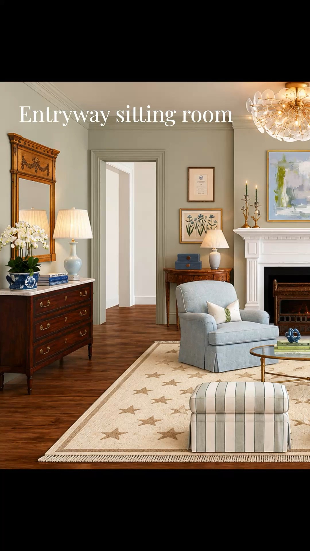 A beautiful view of this sitting room right off the front door, talk about making a good first impression!

#LTKdayinmylife #LTKHome #LTKSaleAlert