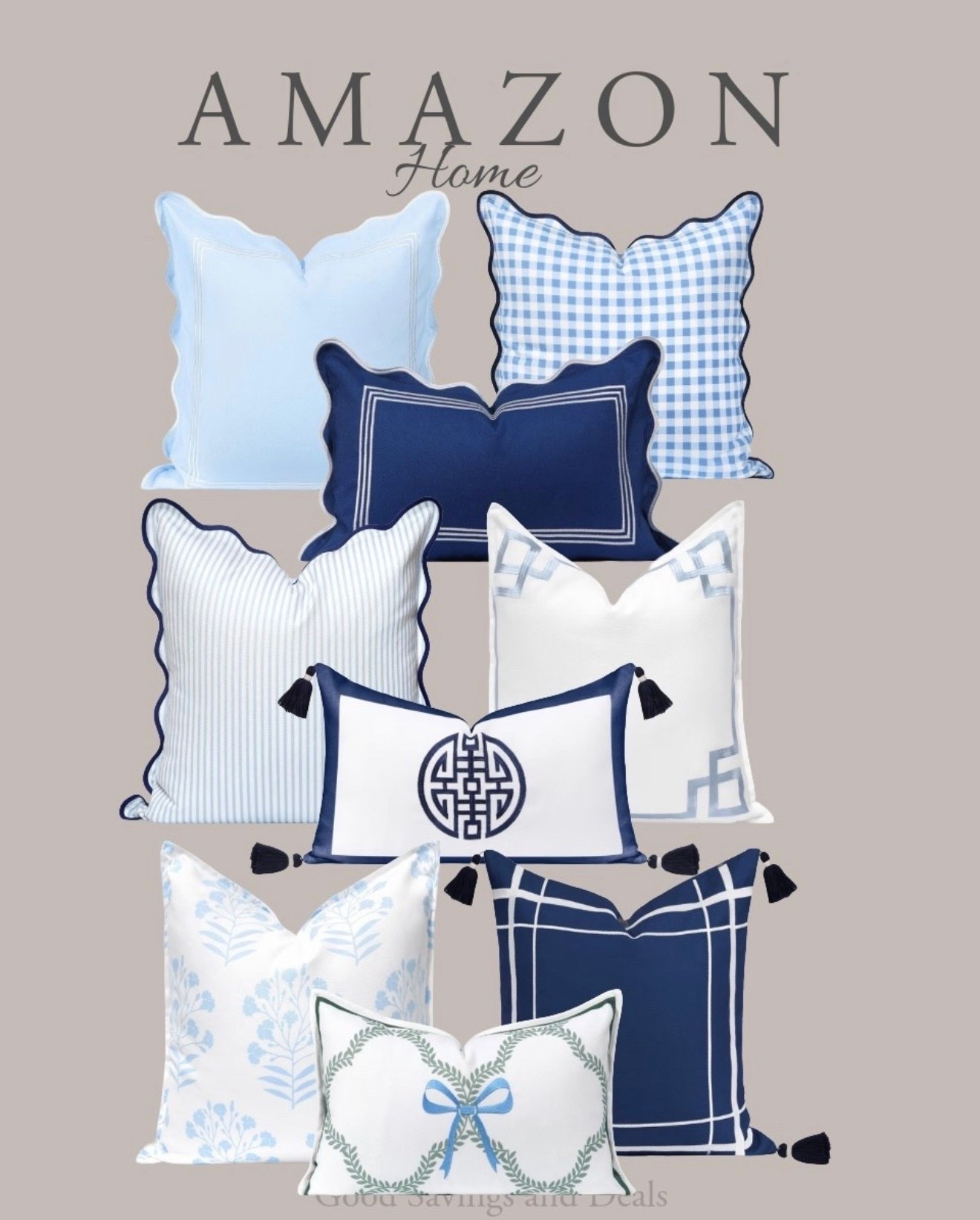 Coastal patio indoor outdoor throw pillow covers. Home decor. Blue and vote throw pillow, navy and striped pillows.

#LTKHome #LTKSeasonal