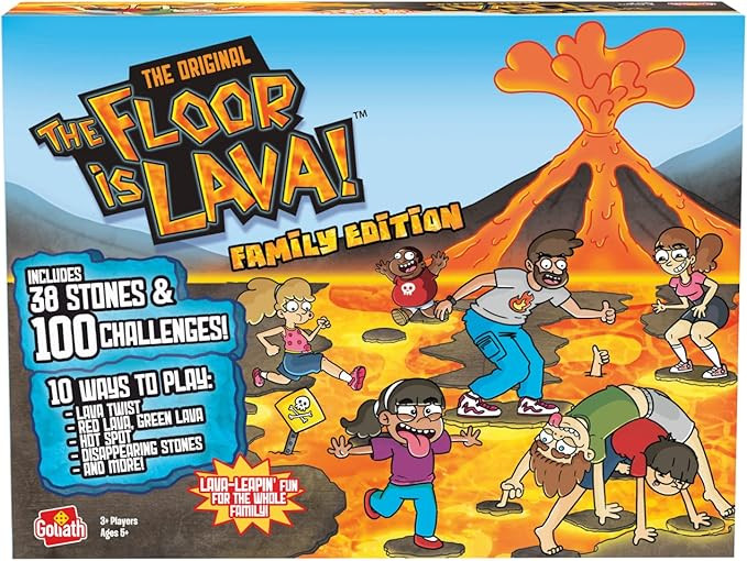 The Original The Floor is Lava! Family Edition - Interactive Game for Kids and Adults - Promotes ... | Amazon (US)