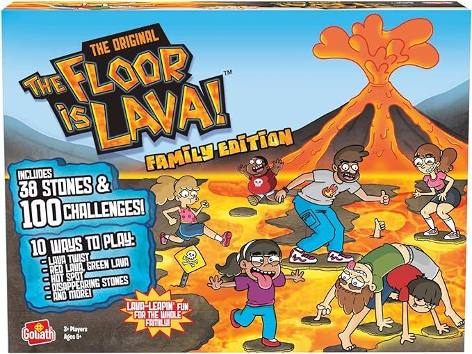 The Original The Floor is Lava! Family Edition - Interactive Game for Kids and Adults - Promotes ... | Amazon (US)