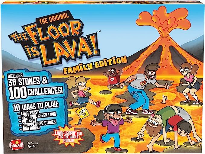 The Original The Floor is Lava! Family Edition - Interactive Game for Kids and Adults - Promotes ... | Amazon (US)