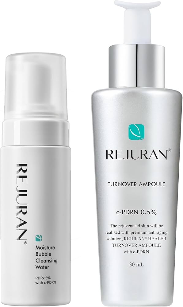 REJURAN® Turnover Ampoule 1.01 fl oz & Moisture Bubble Cleansing Water 5.07 fl oz - Anti-Aging F... | Amazon (US)
