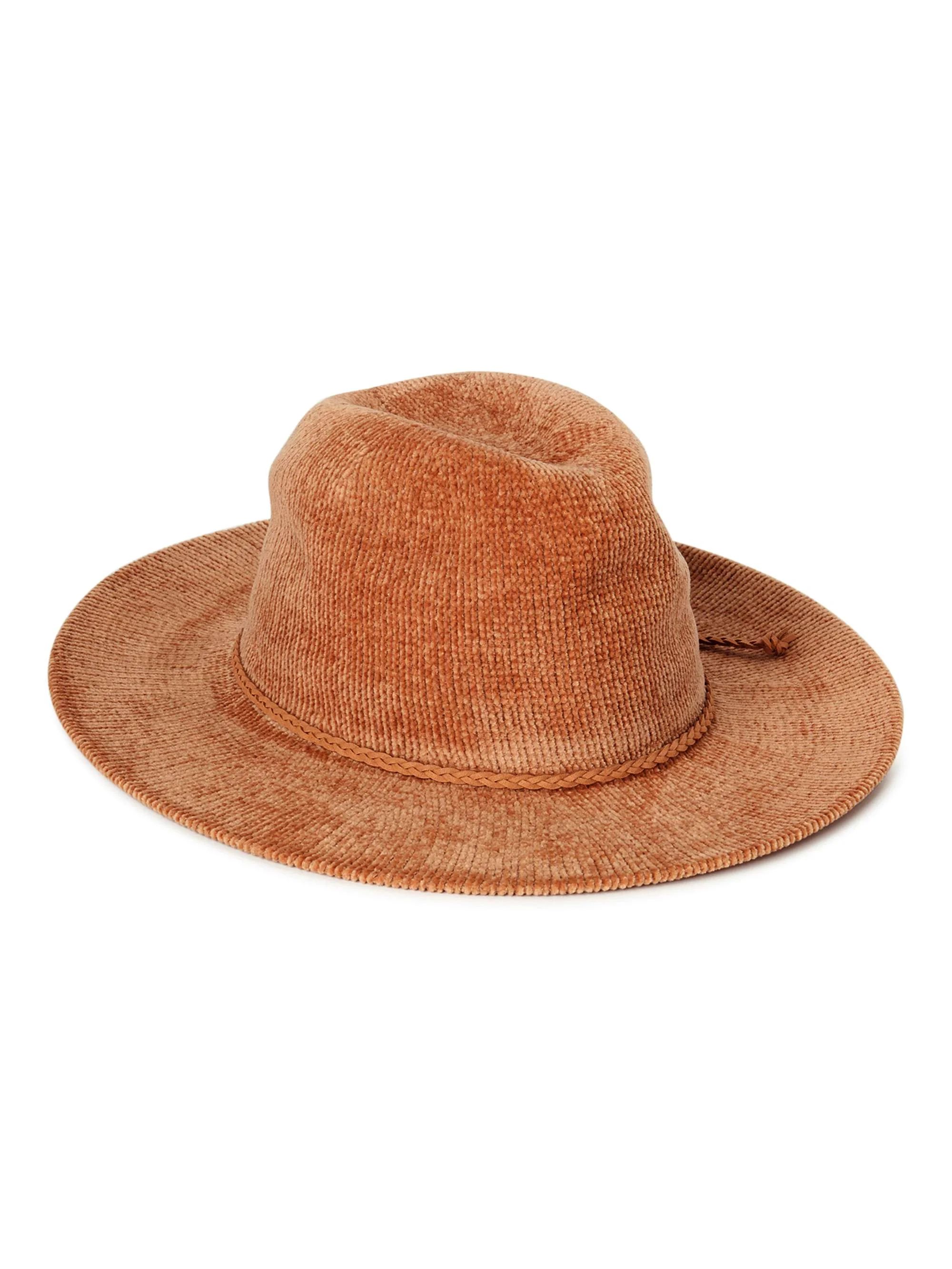 Time and Tru Felt Fedora | Walmart (US)