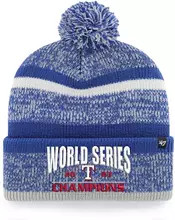 '47 Adult 2023 World Series Champions Texas Rangers Cuff Knit Hat | Dick's Sporting Goods