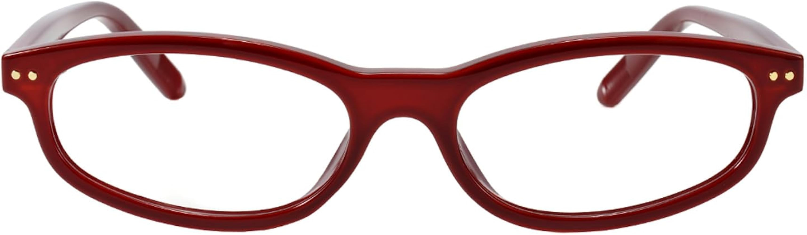 TIJN Olisa Blue Light Blocking Glasses for Women Men,Oval Glasses Frame Bluelight Glasses for Gam... | Amazon (US)