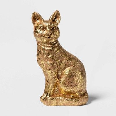 Cat Gold Foil Mold Halloween Decorative Sculpture - Hyde &#38; EEK! Boutique&#8482; | Target