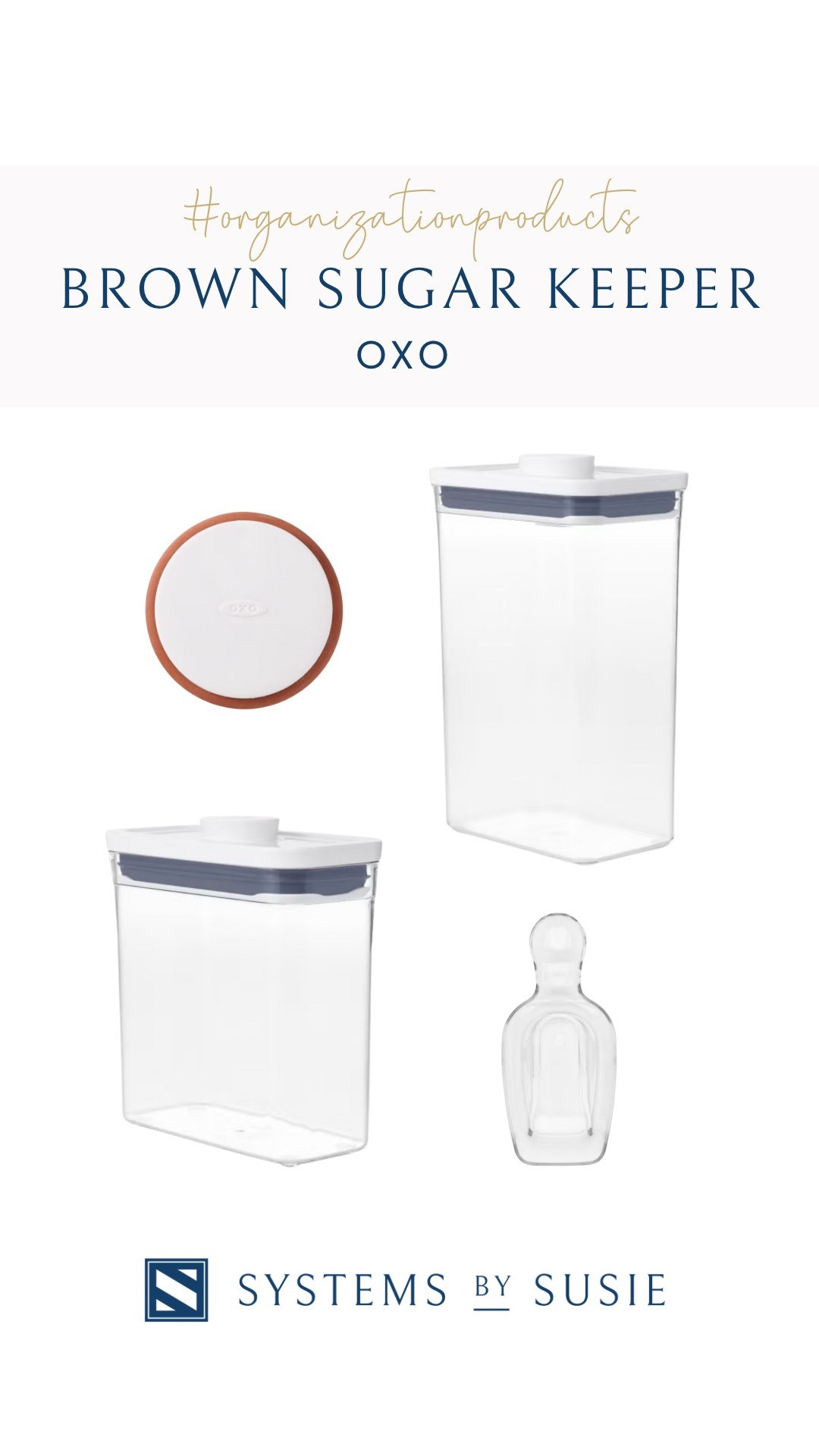 Shop our favorite Oxo products for storing brown sugar! 



#LTKSpringSale #LTKSaleAlert #LTKHome