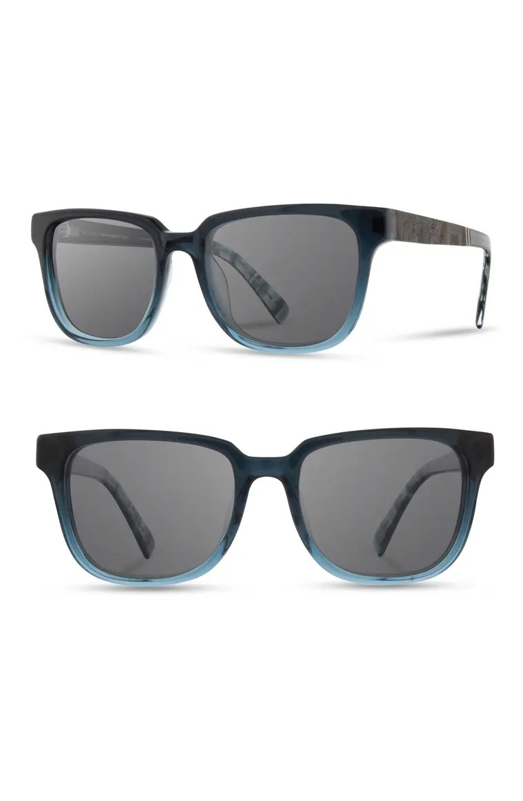 'Prescott' 52mm Acetate & Wood Sunglasses | Nordstrom