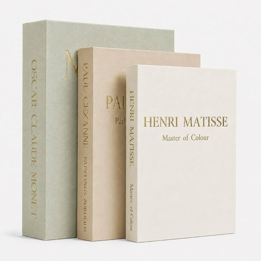 Decorative Books for Home Decor,Set of 3 Aesthetic Faux Books with Storage Box,Linen Fake Books f... | Amazon (US)