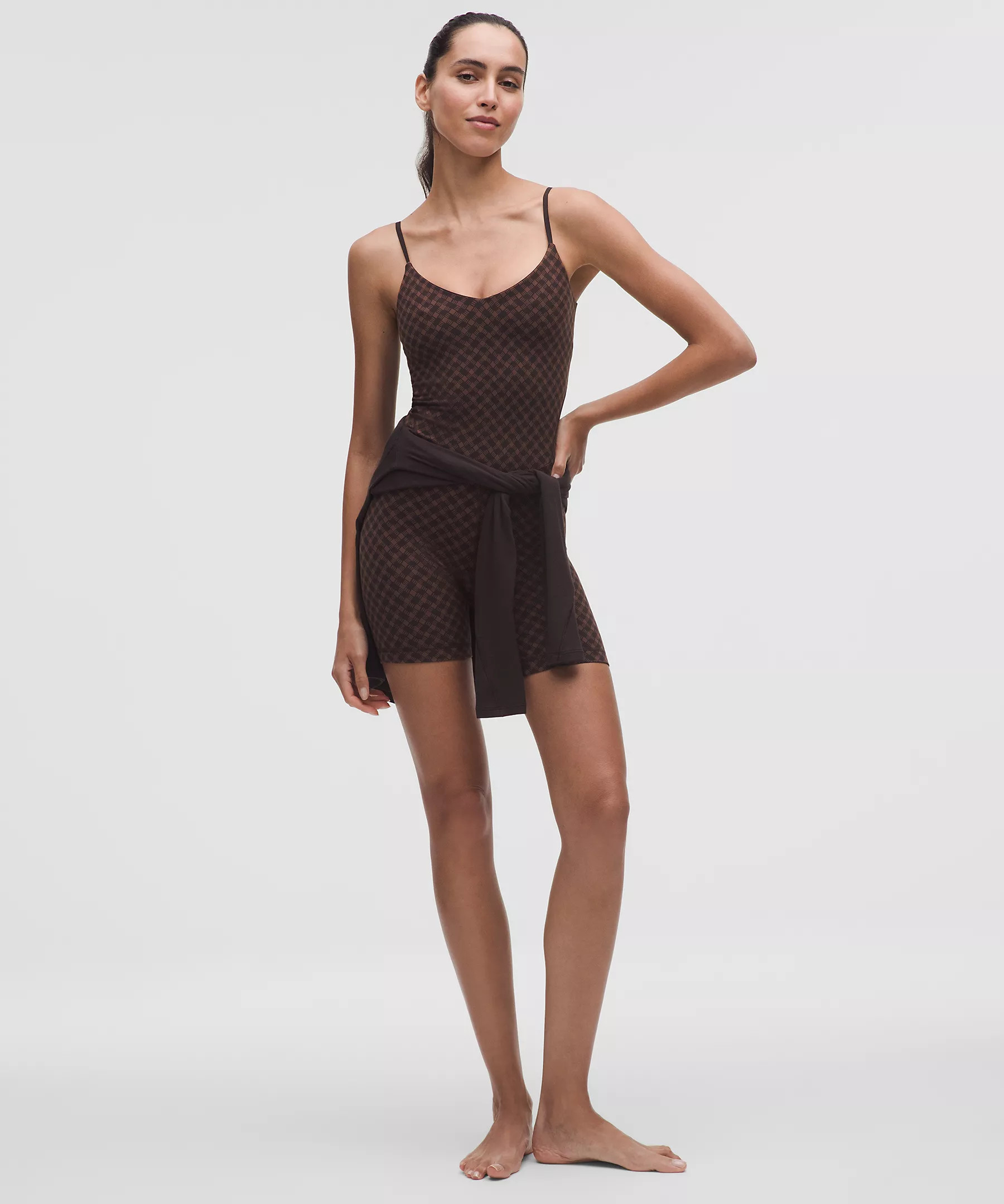 lululemon Align™ Cami Bodysuit 6" Jacquard | Lululemon (US)