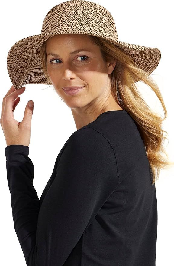 Coolibar UPF 50+ Women's Blake Elegant Floppy Sun Hat - Sun Protective | Amazon (US)