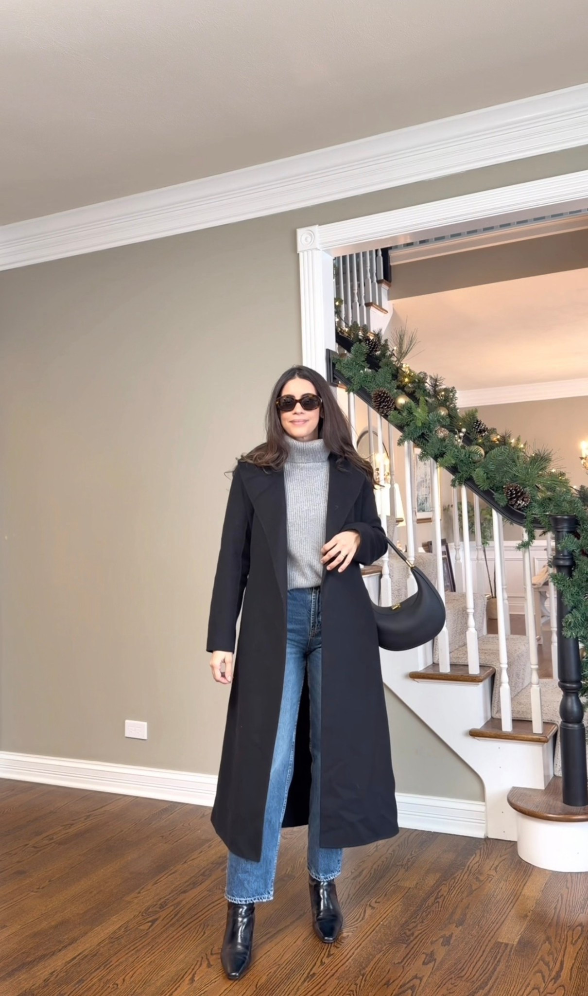 Winter outfit with jeans Jeans run TTS - I’m wearing a size 27 Coat size Small Top size medium Boots are TTS cashmere Sweater Size Small

#LTKFindsUnder100 #LTKOver40 #LTKFindsUnder50