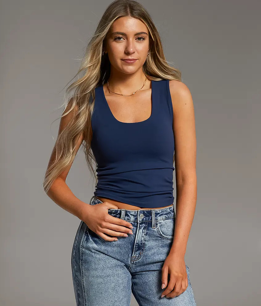 S/M Mood Indigo Contour Tank Top | Buckle