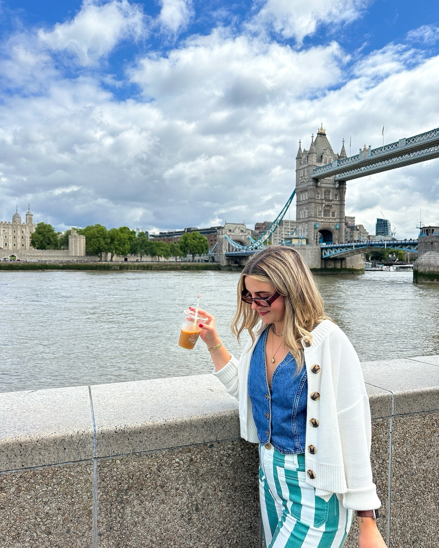 iced coffee szn in London ⛅️