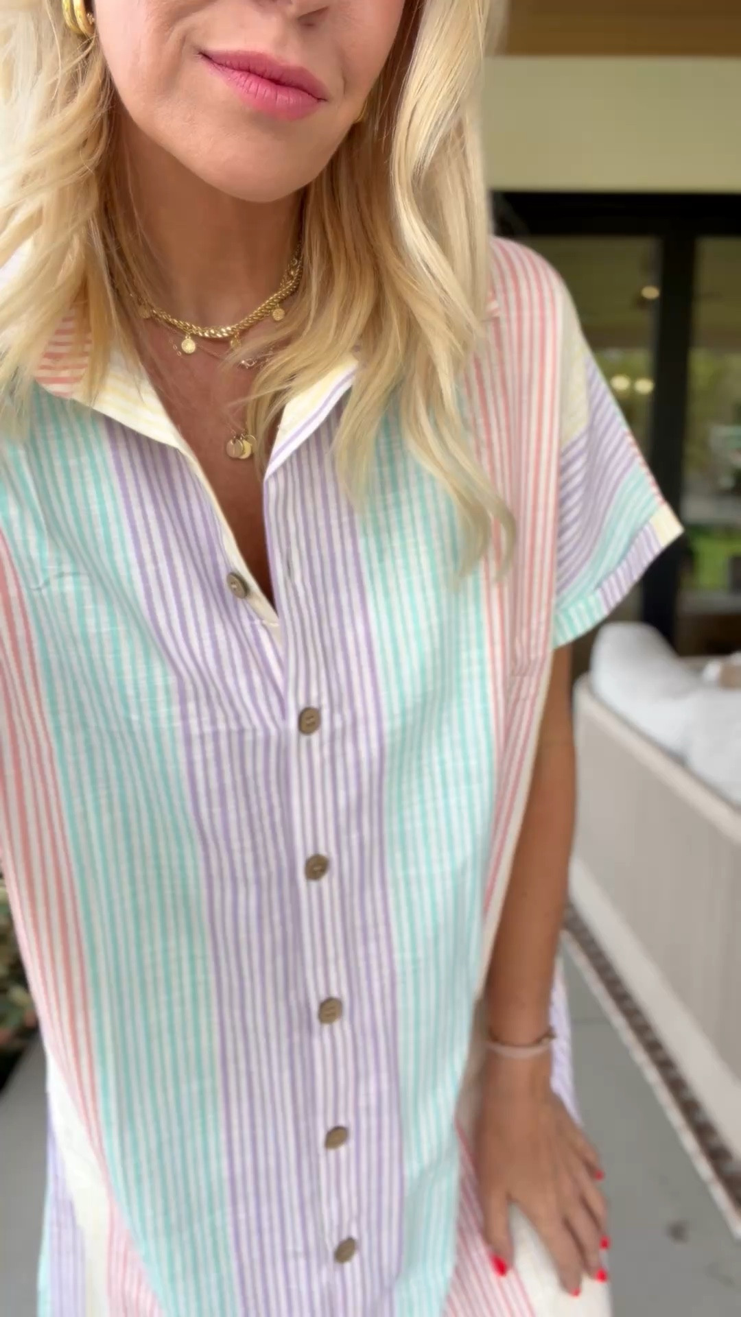 This one is so fun for summer! I’m in a medium!!