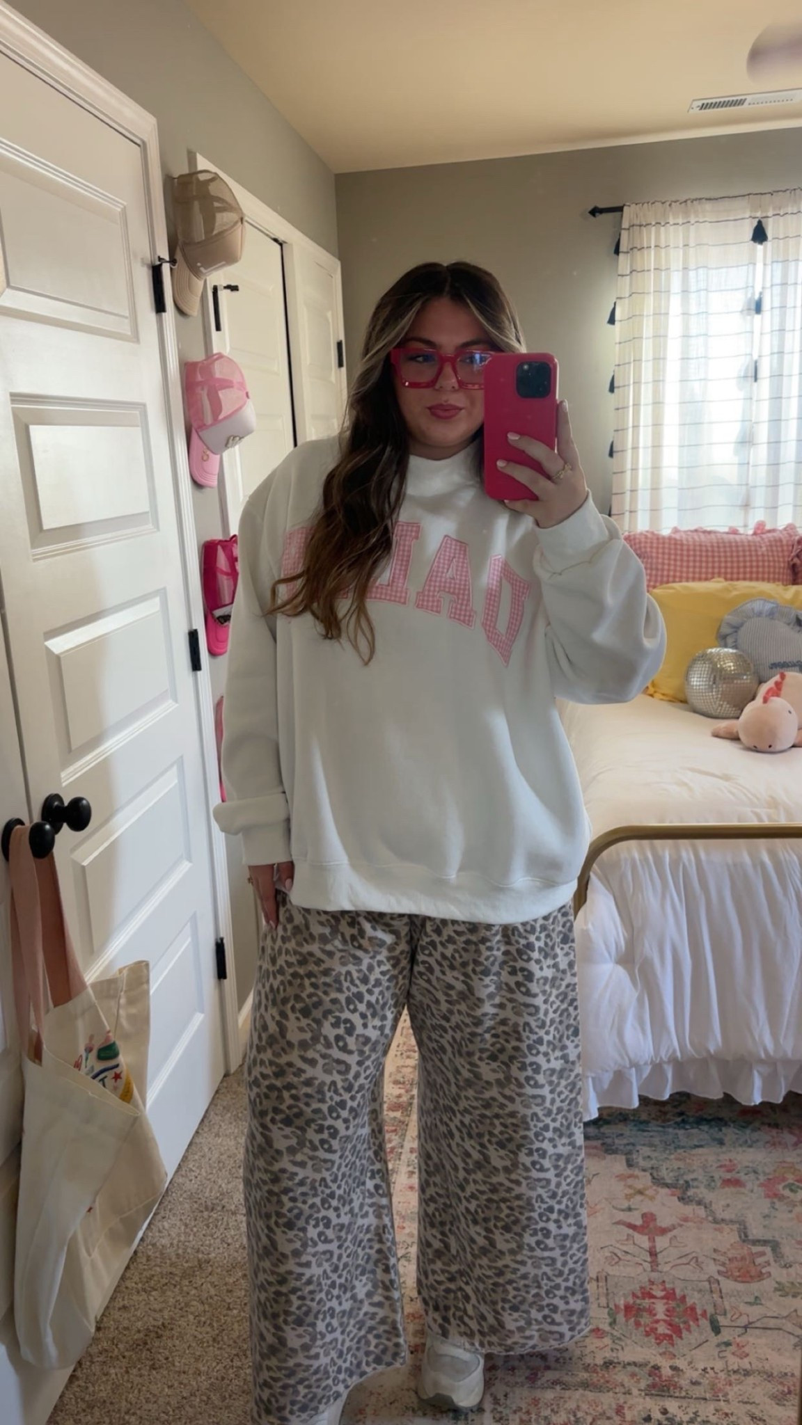 Customized mockneck from @2threadsby_edmonds on instagram!!!💖💖💖 
Glasses from Amazon link -> VISOONE Blue Light Blocking... https://www.amazon.com/dp/B0CLRYWB7B?ref=ppx_pop_mob_ap_share 