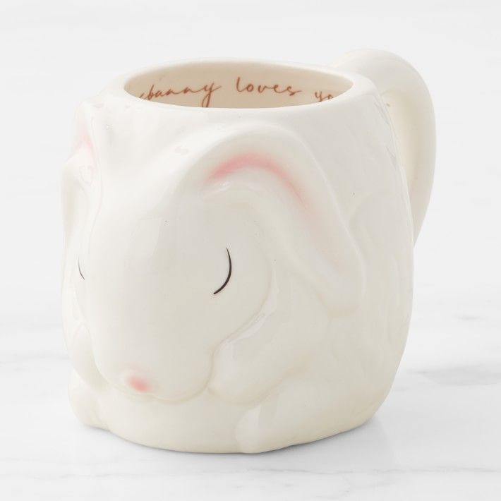 Figural Bunny Easter Mug | Williams-Sonoma