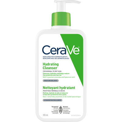 Hydrating Cleanser With Hyaluronic Acid and 3 Ceramides, Normal to Dry Skin , Fragrance Free | Shoppers Drug Mart - Beauty