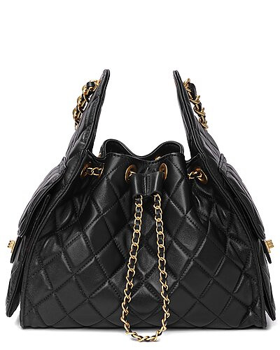 Quilted Leather Shoulder Bag | Gilt & Gilt City